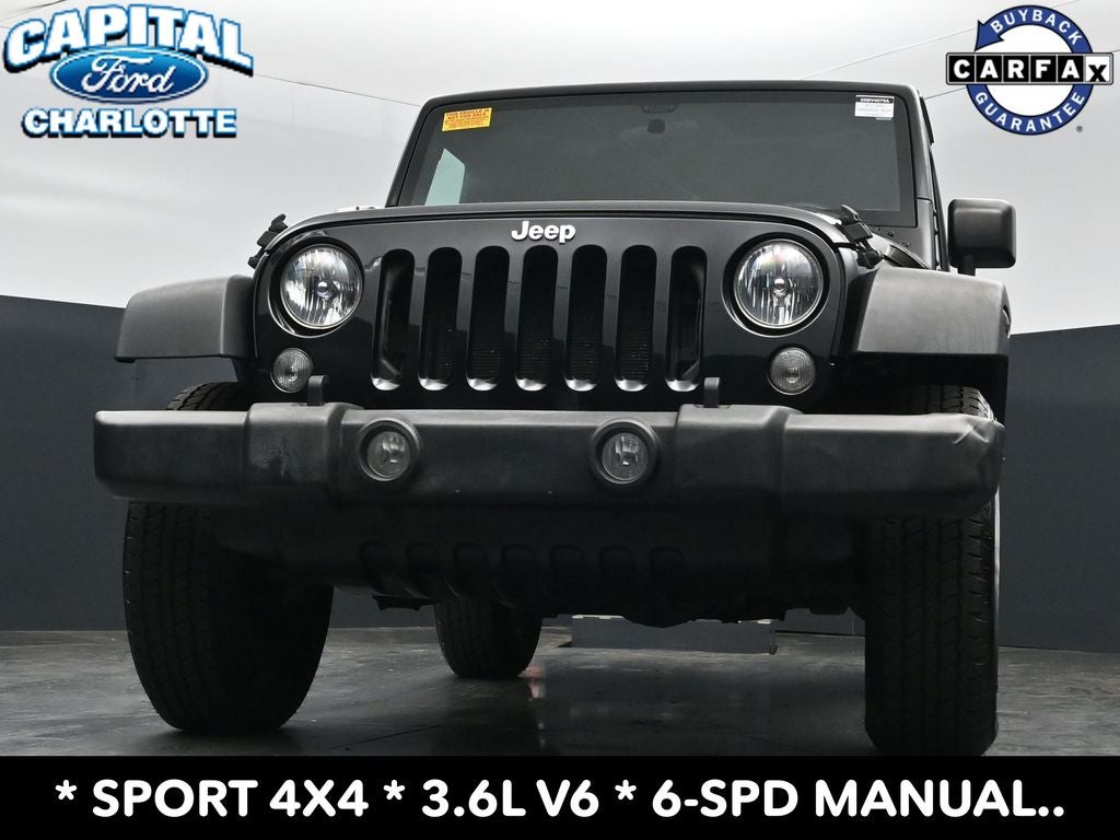 2017 Jeep Wrangler Sport