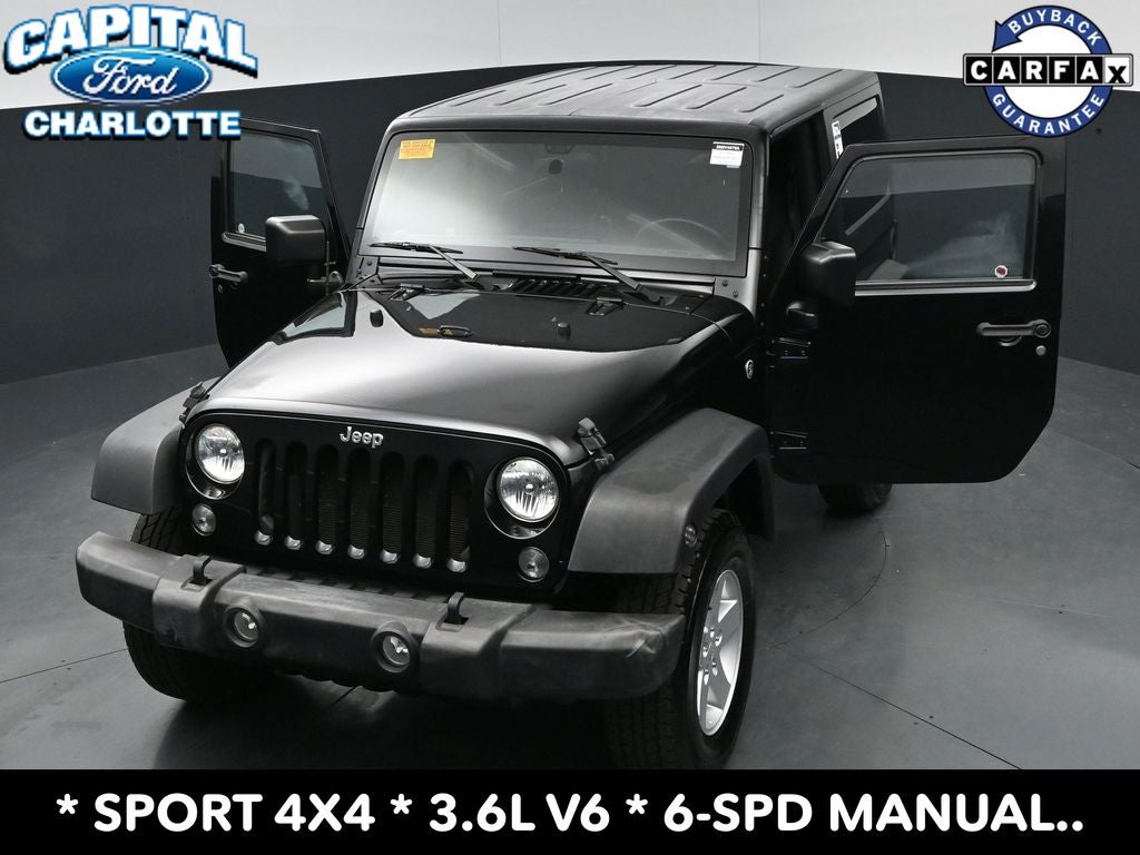 2017 Jeep Wrangler Sport