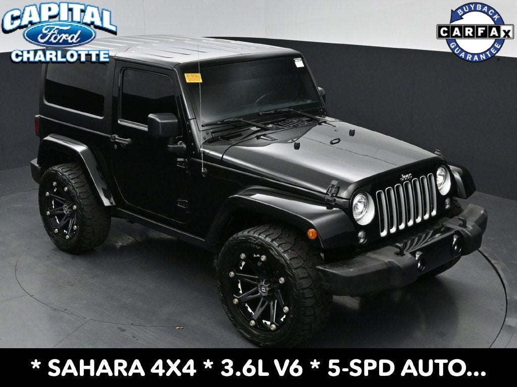 2017 Jeep Wrangler Sahara