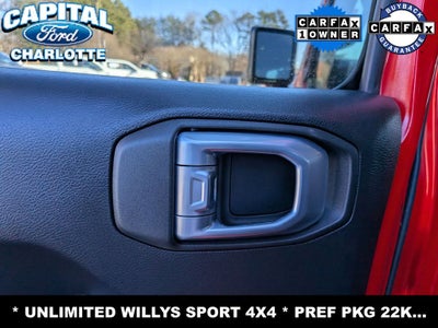 2021 Jeep Wrangler Unlimited Willys