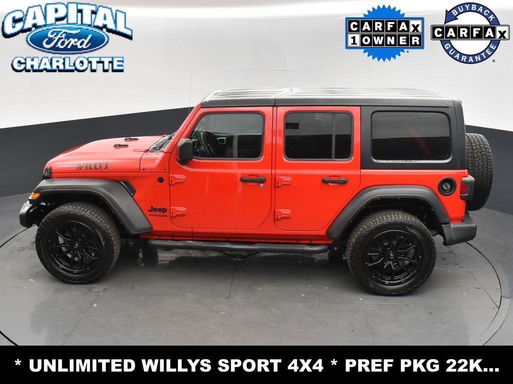 2021 Jeep Wrangler Unlimited Willys