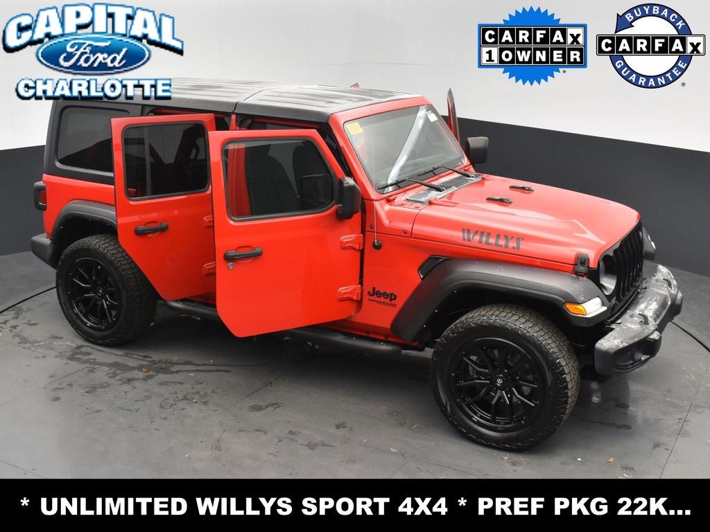 2021 Jeep Wrangler Unlimited Willys