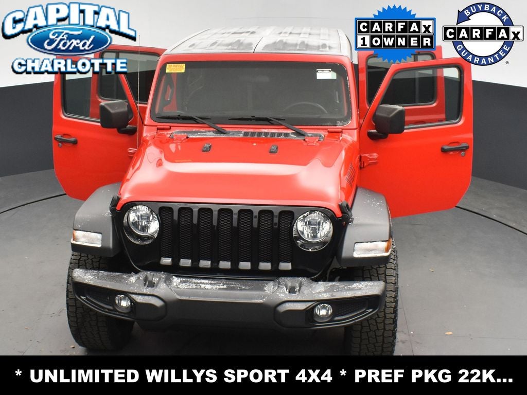 2021 Jeep Wrangler Unlimited Willys