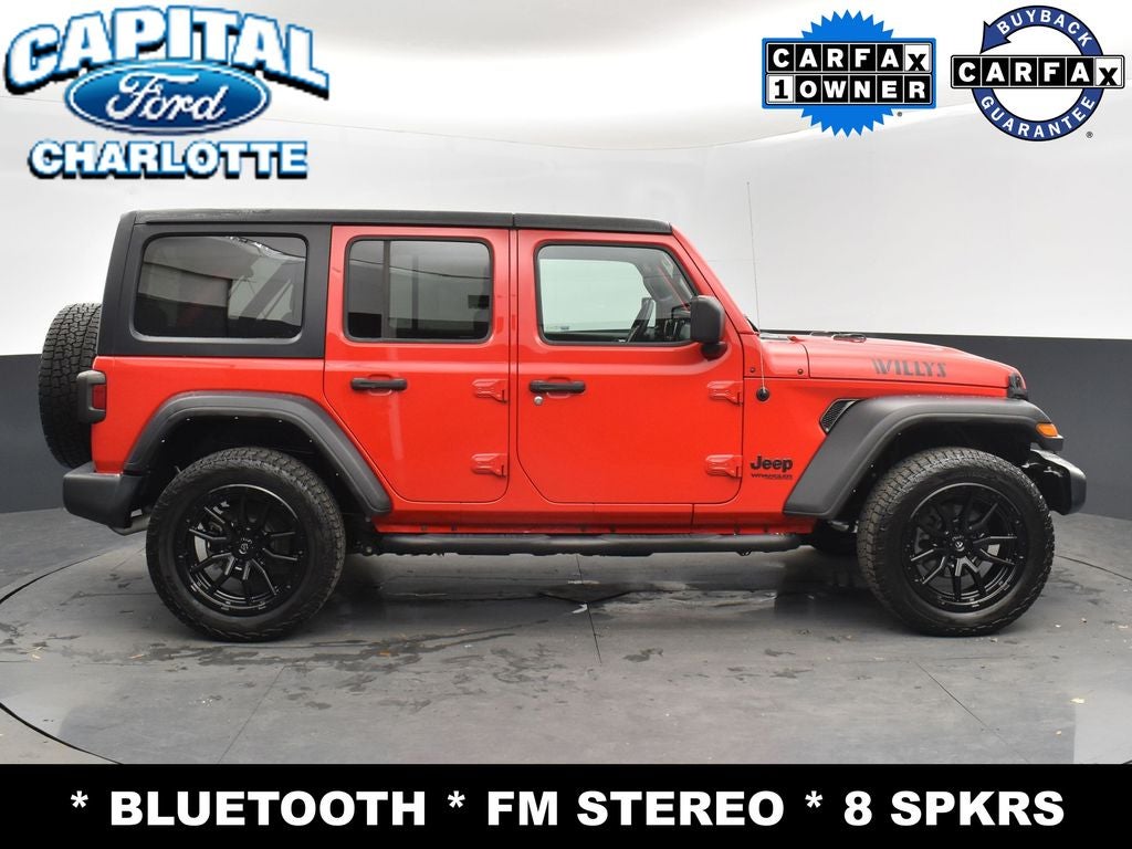 2021 Jeep Wrangler Unlimited Willys