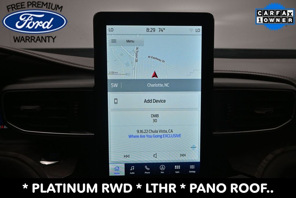 2022 Ford Explorer Platinum