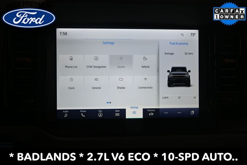 2023 Ford Bronco Badlands