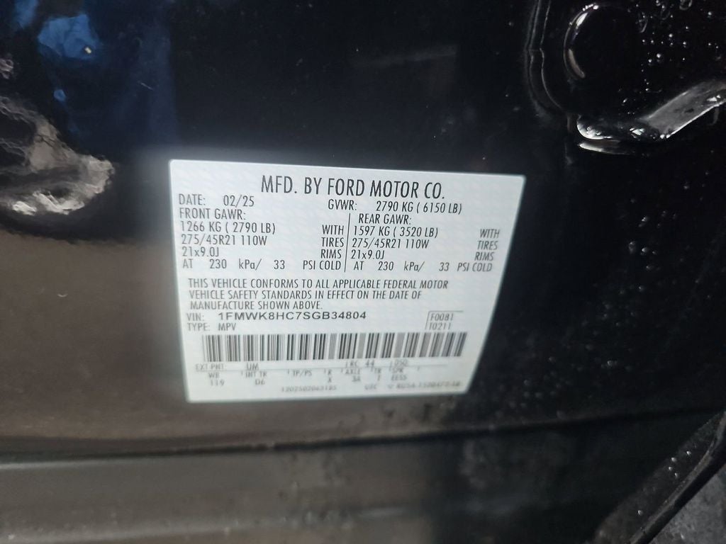 2025 Ford Explorer Platinum