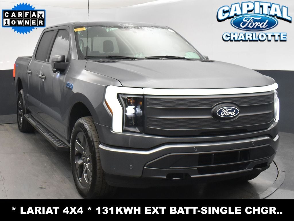Used 2024 Ford F-150 Lightning Lariat with VIN 1FT6W5L75RWG29911 for sale in Charlotte, NC