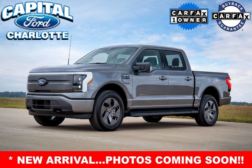 Used 2025 Ford F-150 Lightning Lariat with VIN 1FT6W5L77SWG06054 for sale in Charlotte, NC