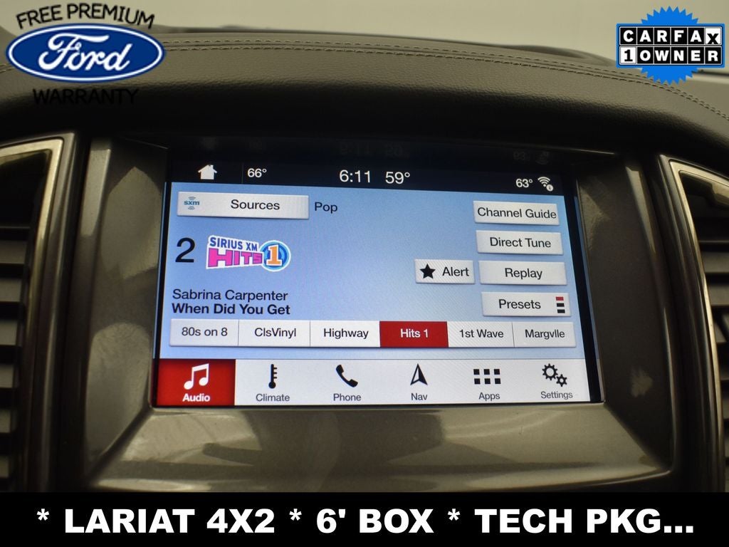 2019 Ford Ranger Lariat