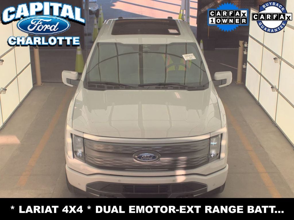 Used 2023 Ford F-150 Lightning Lariat with VIN 1FTVW1EV0PWG53000 for sale in Charlotte, NC