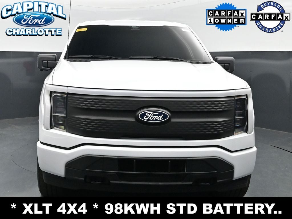 Used 2025 Ford F-150 Lightning XLT with VIN 1FTVW3LK9SWG02379 for sale in Charlotte, NC