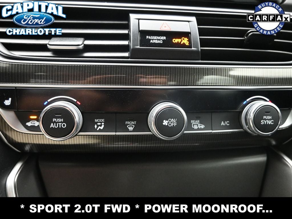 2019 Honda Accord Sport 2.0T