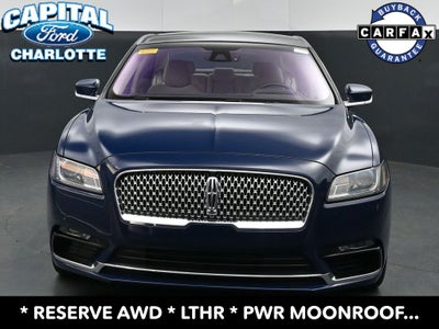 2020 Lincoln Continental Reserve