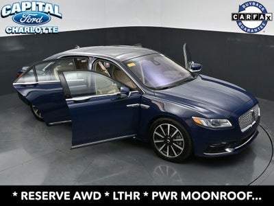 2020 Lincoln Continental Reserve