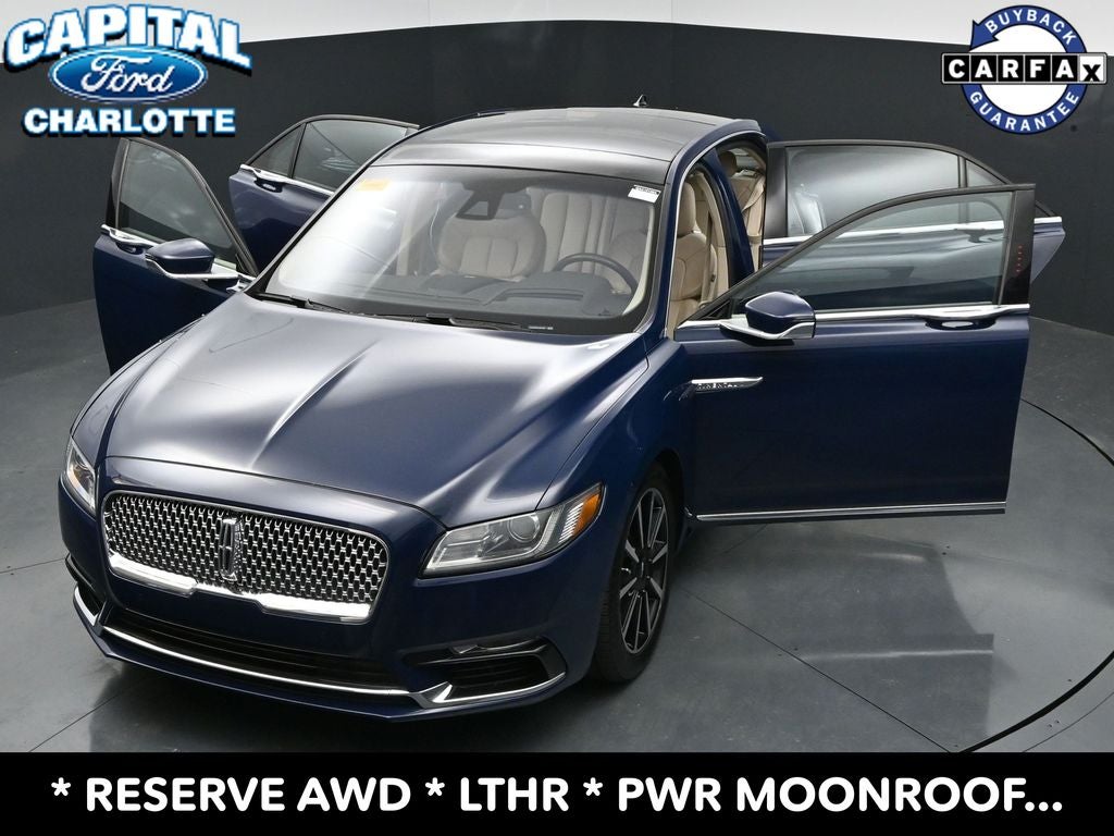 2020 Lincoln Continental Reserve