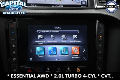 2020 INFINITI QX50 ESSENTIAL