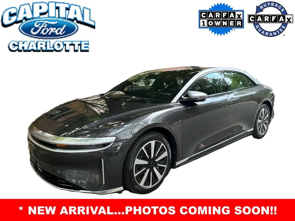 Used 2022 Lucid Air Grand Touring with VIN 50EA1GBA2NA001163 for sale in Charlotte, NC