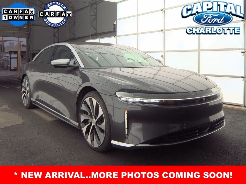 Used 2022 Lucid Air Grand Touring with VIN 50EA1GBA3NA005884 for sale in Charlotte, NC
