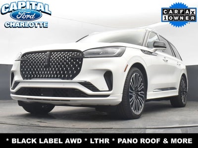 2025 Lincoln Aviator Black Label