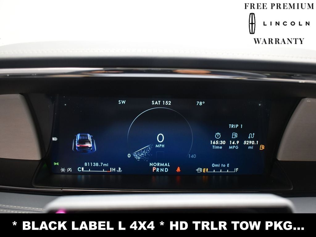 2022 Lincoln Navigator L Black Label