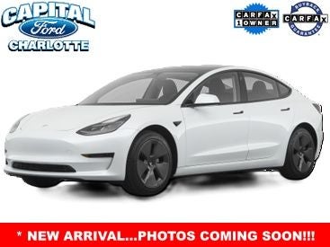 Used 2021 Tesla Model 3 Base with VIN 5YJ3E1EA0MF989270 for sale in Charlotte, NC