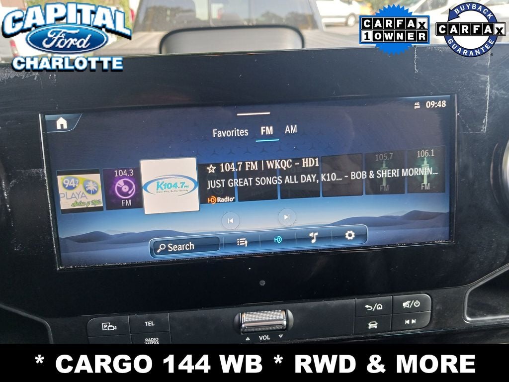 2025 Mercedes-Benz Sprinter 2500 Cargo 144 WB