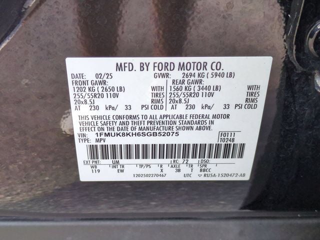 2025 Ford Explorer ST-Line