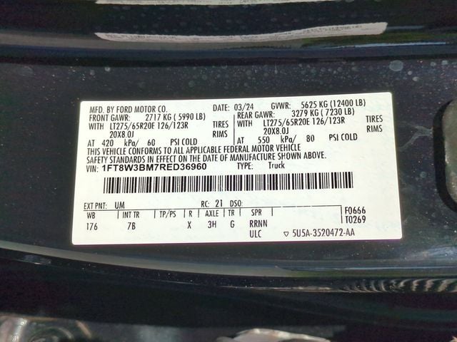 2024 Ford F-350SD Platinum