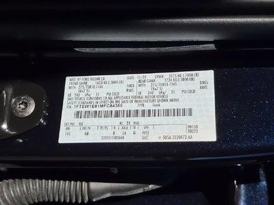 2021 Ford F-150 Tremor