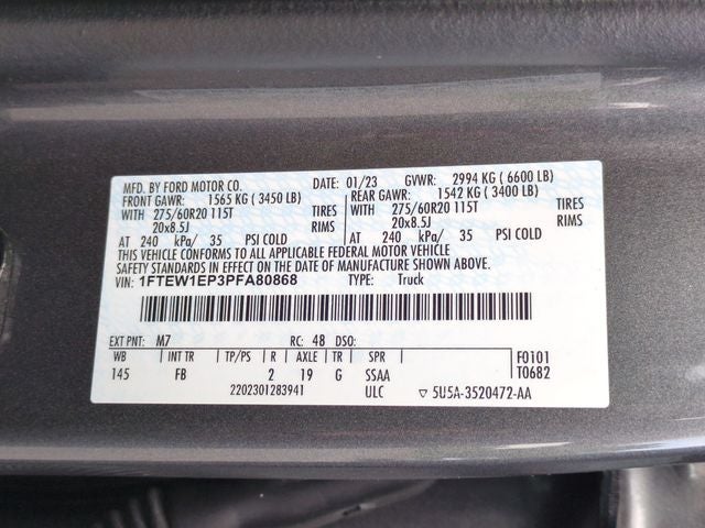 2023 Ford F-150 XLT