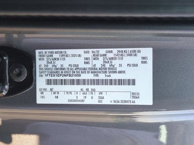 2022 Ford F-150 Lariat