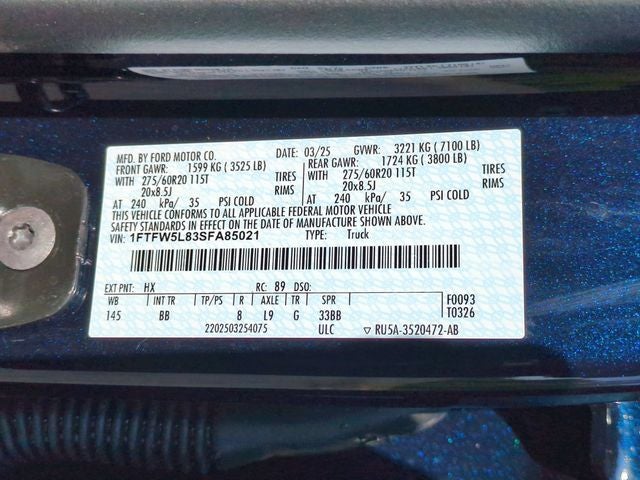 2025 Ford F-150 Lariat