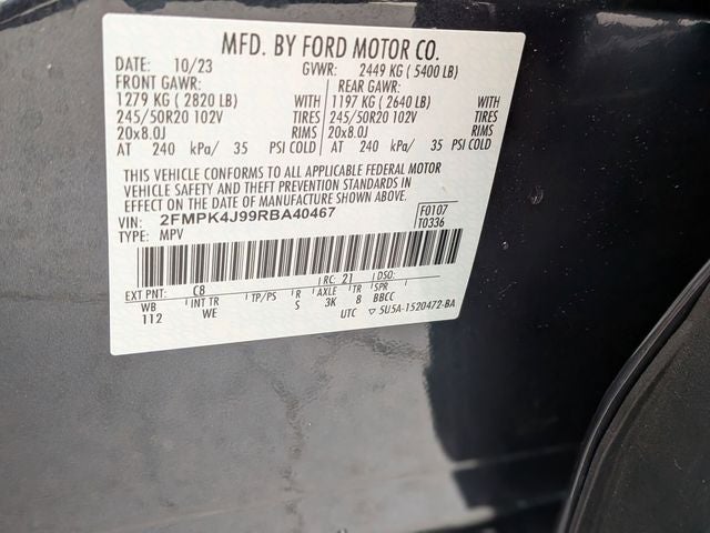 2024 Ford Edge ST Line