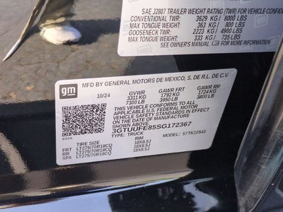 2025 GMC Sierra 1500 AT4X