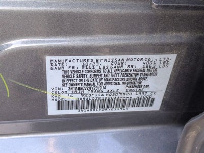 2024 Nissan Sentra SV