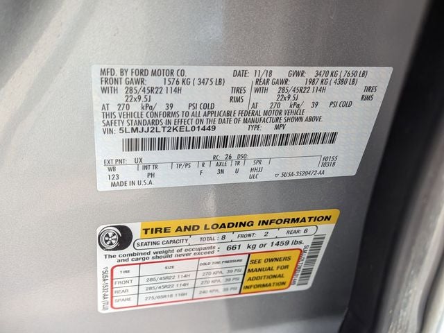 2019 Lincoln Navigator Reserve Reserve