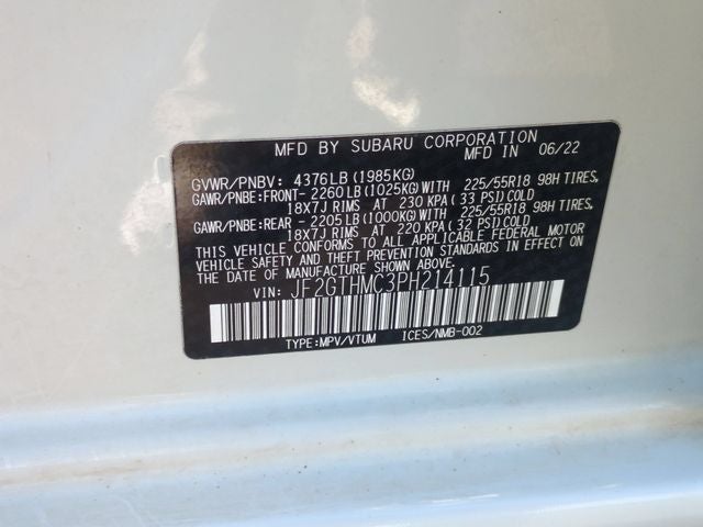 2023 Subaru Crosstrek Limited