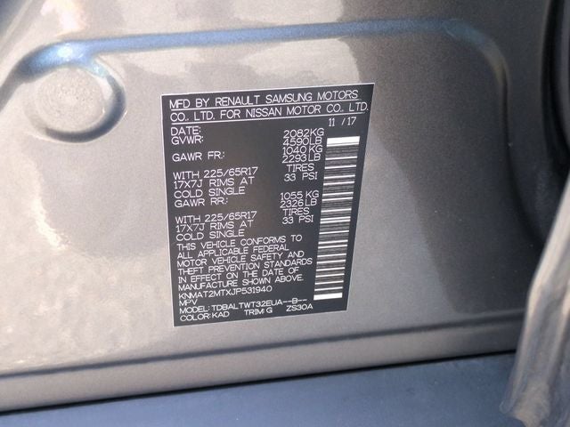 2018 Nissan Rogue SV