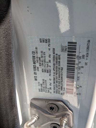 2022 Ford Transit Connect XL