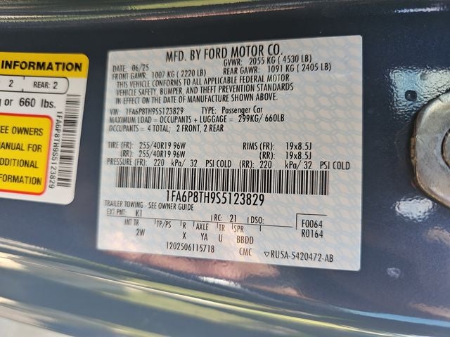 2025 Ford Mustang EcoBoost