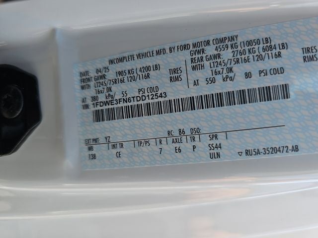 2026 Ford E-350SD Base Cutaway