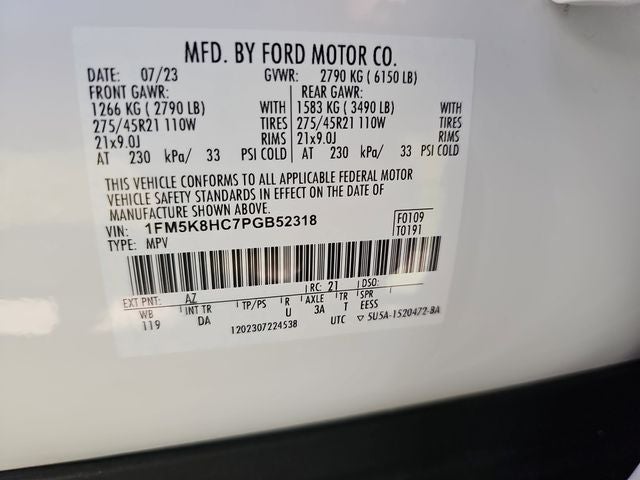 2023 Ford Explorer Platinum