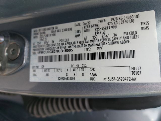 2022 Ford Escape SE