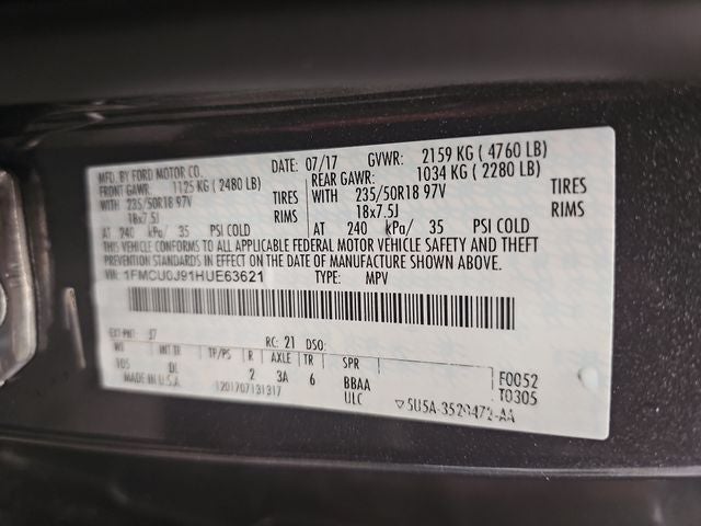 2017 Ford Escape Titanium