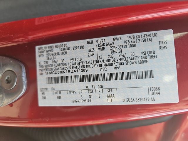 2024 Ford Escape ST-Line