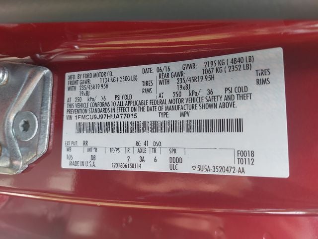 2017 Ford Escape Titanium