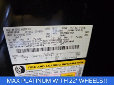 2026 Ford Expedition Max Platinum