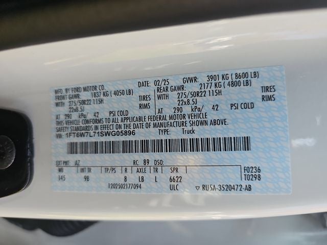 2025 Ford F-150 Lightning Platinum