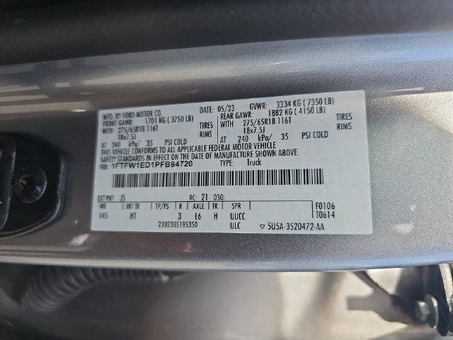 2023 Ford F-150 Lariat